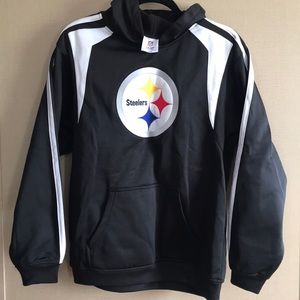 NFL Team Apparel Steelers Hoodie NWOT